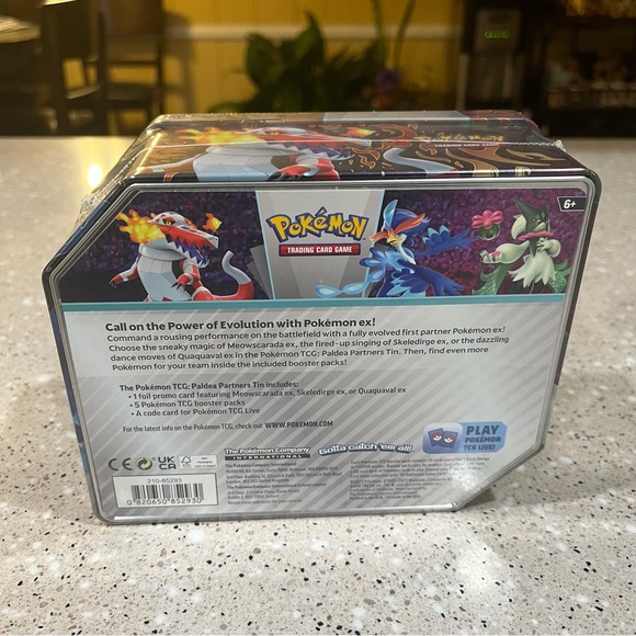 Pokemon TCG - Paldea Partners Tins - Picture 5 of 5